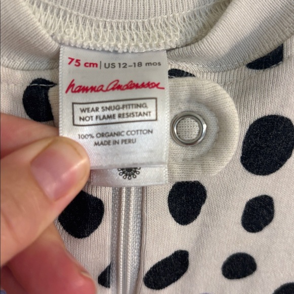 Hanna Andersson baby girls pajama bundle of two 12-18 months - Picture 6 of 6